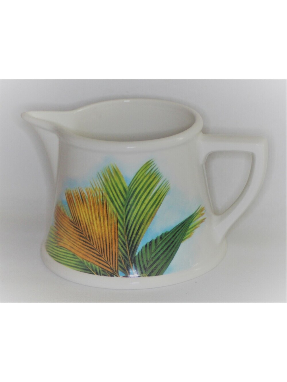 PORTMEIRION Paradisio Creamer*Made in Britain*Palm*RARE HTF